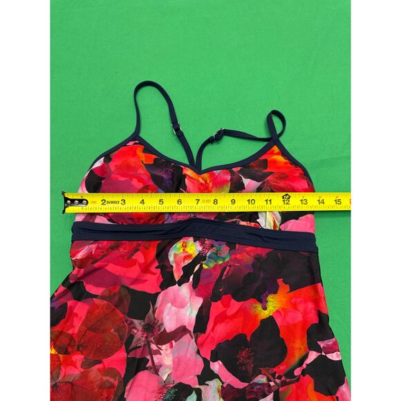 Athleta Floral Mystique Shorebreak Racerback Dress Size S - Picture 14 of 14